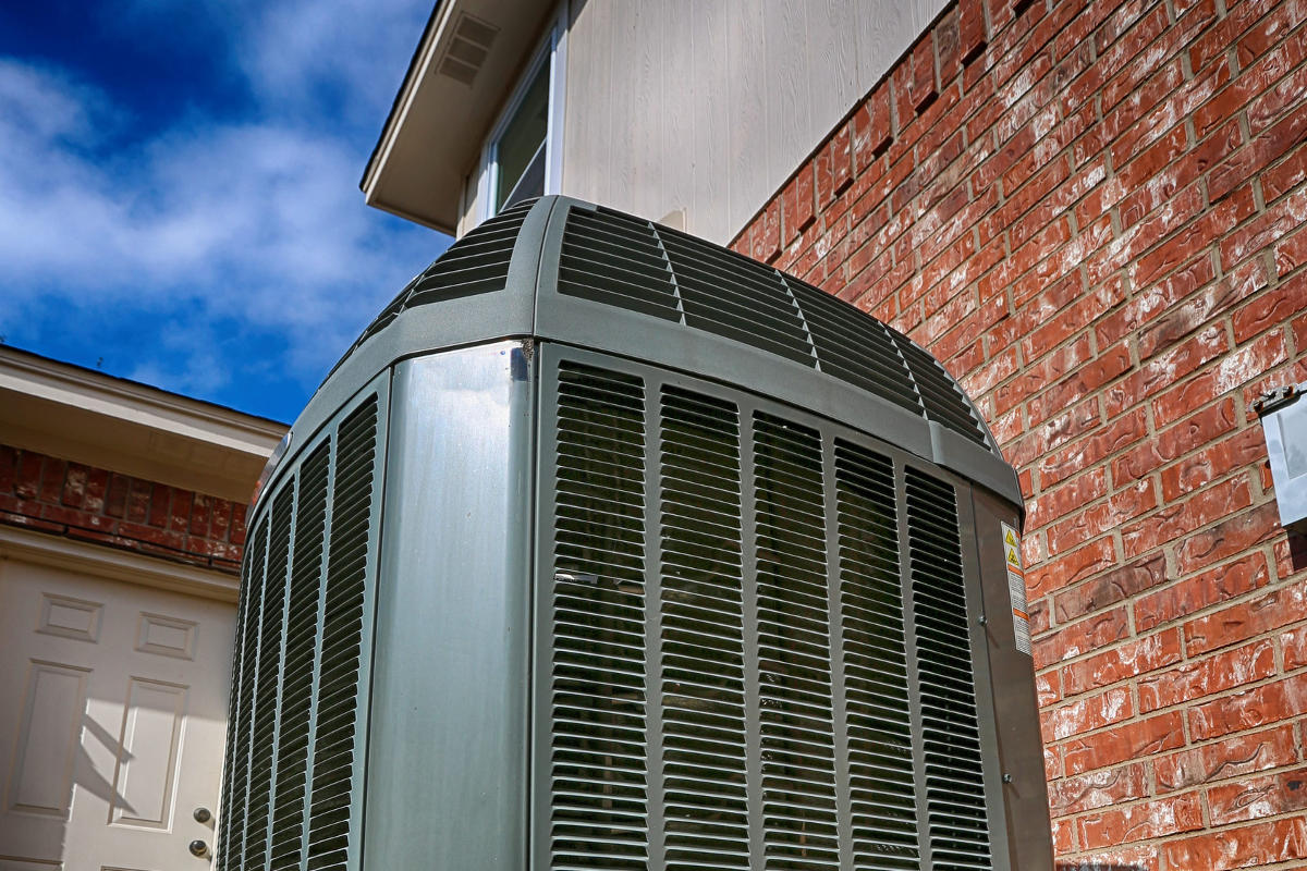 High efficiency modern air conditioner and heater unit